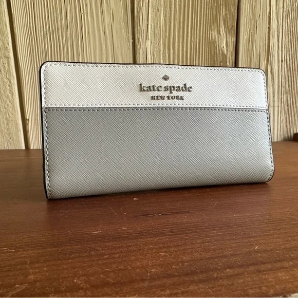 Kate Spade Staci Medium Satchel + Large Slim Bifold Wallet Matching Set - Picture 9 of 11